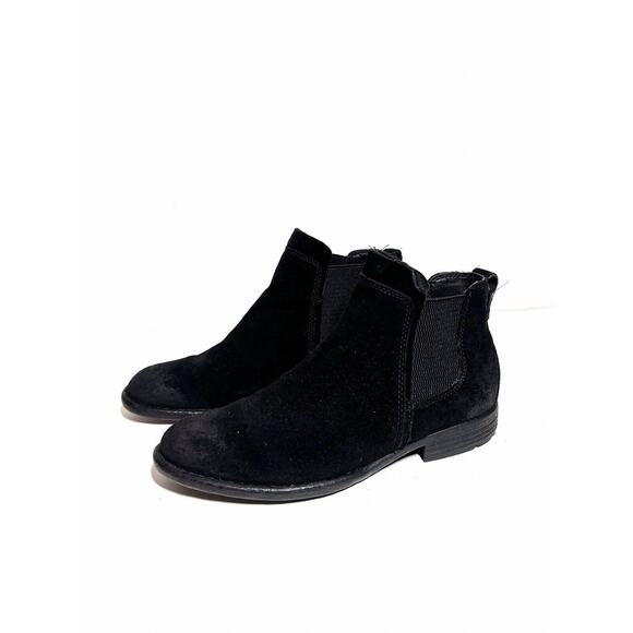Born Black Ankle Boots - Picture 1 of 4